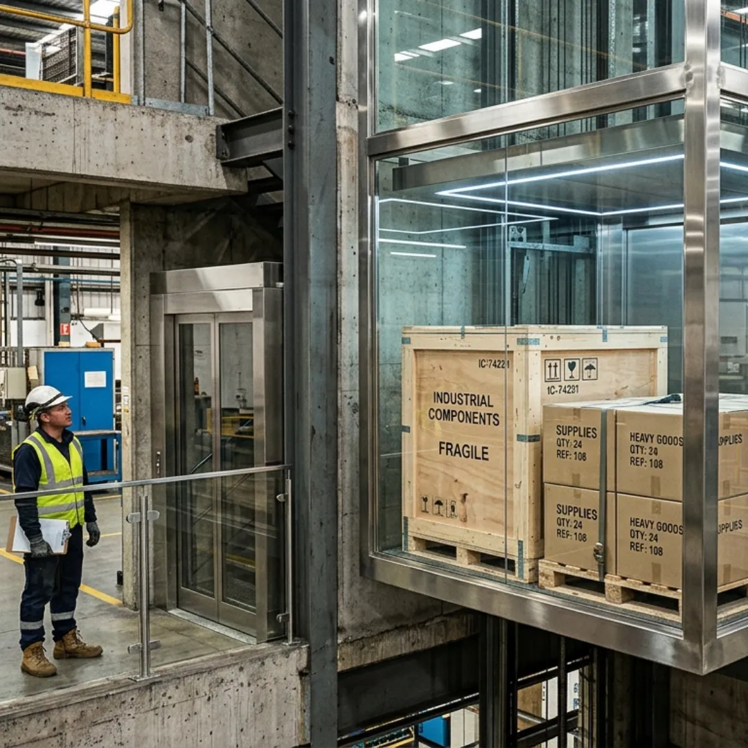 Heavy-duty Goods Lift for industrial and commercial material transportation Heavy-duty Goods Lift for industrial and commercial material transportation